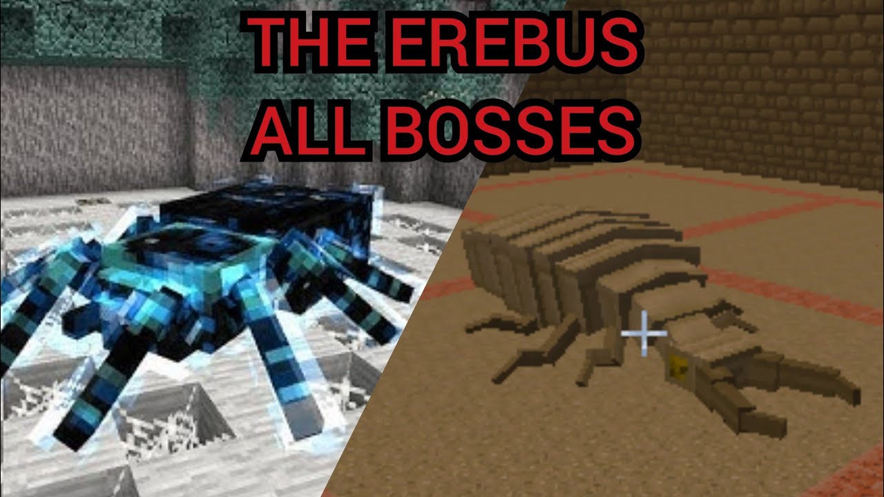 Minecraft The Erebus All Bosses  ( 1.12.2 Mod )