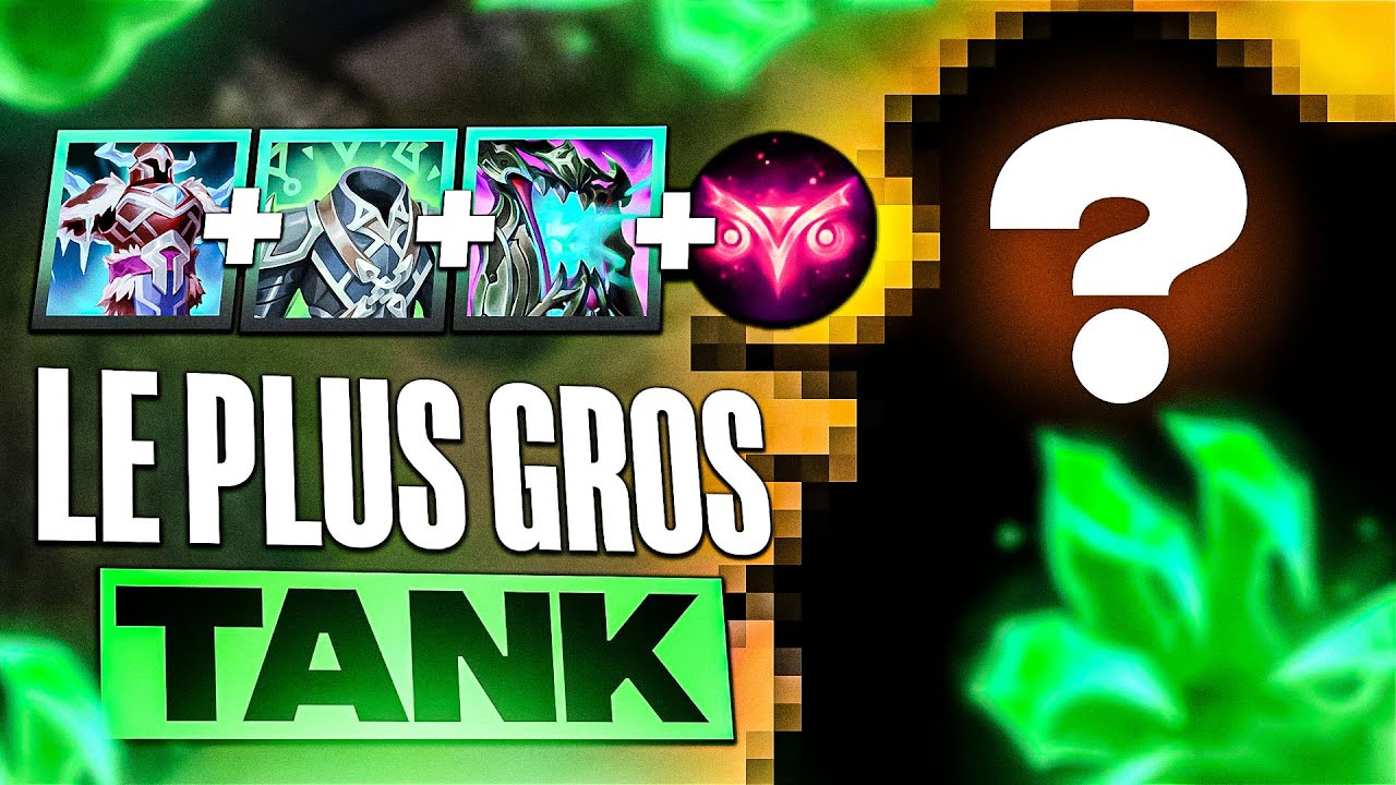 LE PLUS GROS TANK TOP DE LEAGUE OF LEGENDS ! 1000 HP DE REGEN PAR COUP ?! (Ft Mat)
