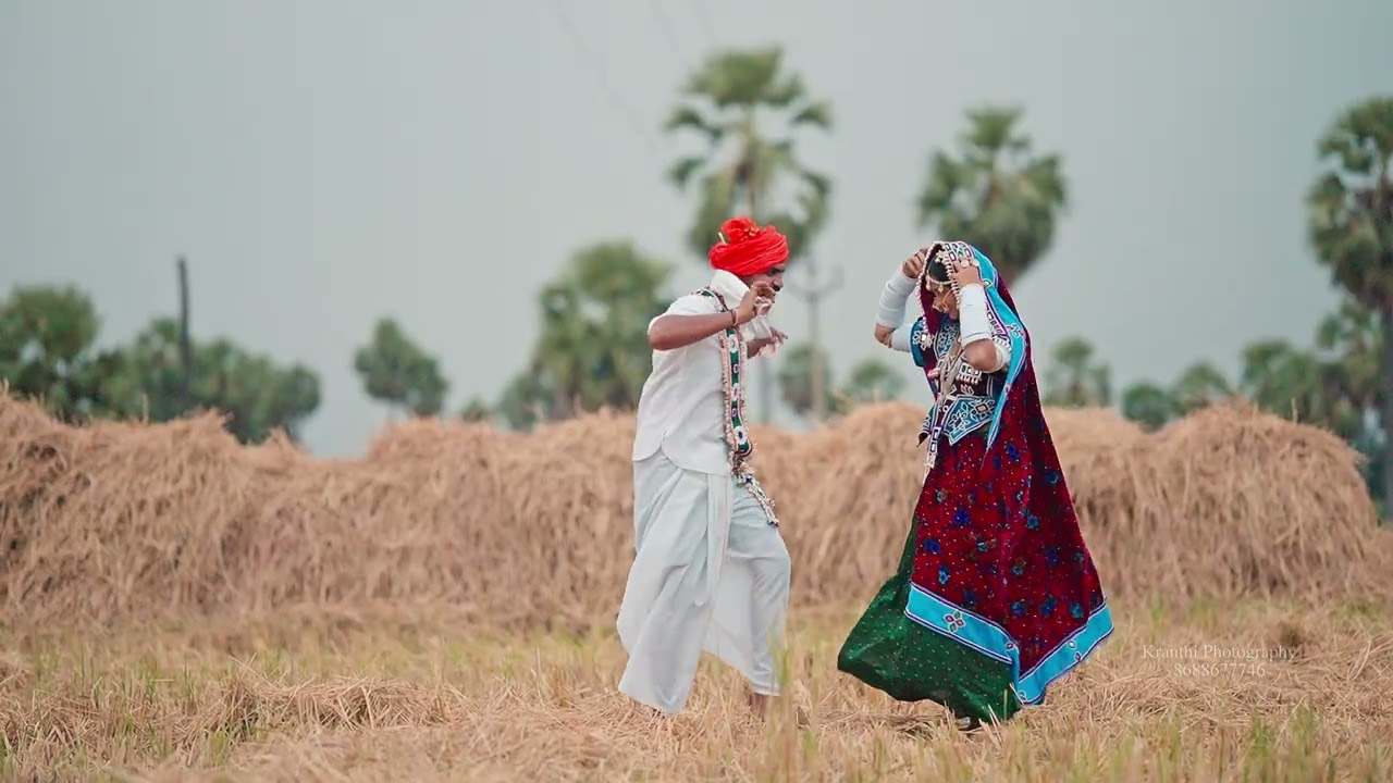 Sai Kumar & Sindhu Banjara Traditional Dance Shot by Kranthi Photography 8688677746