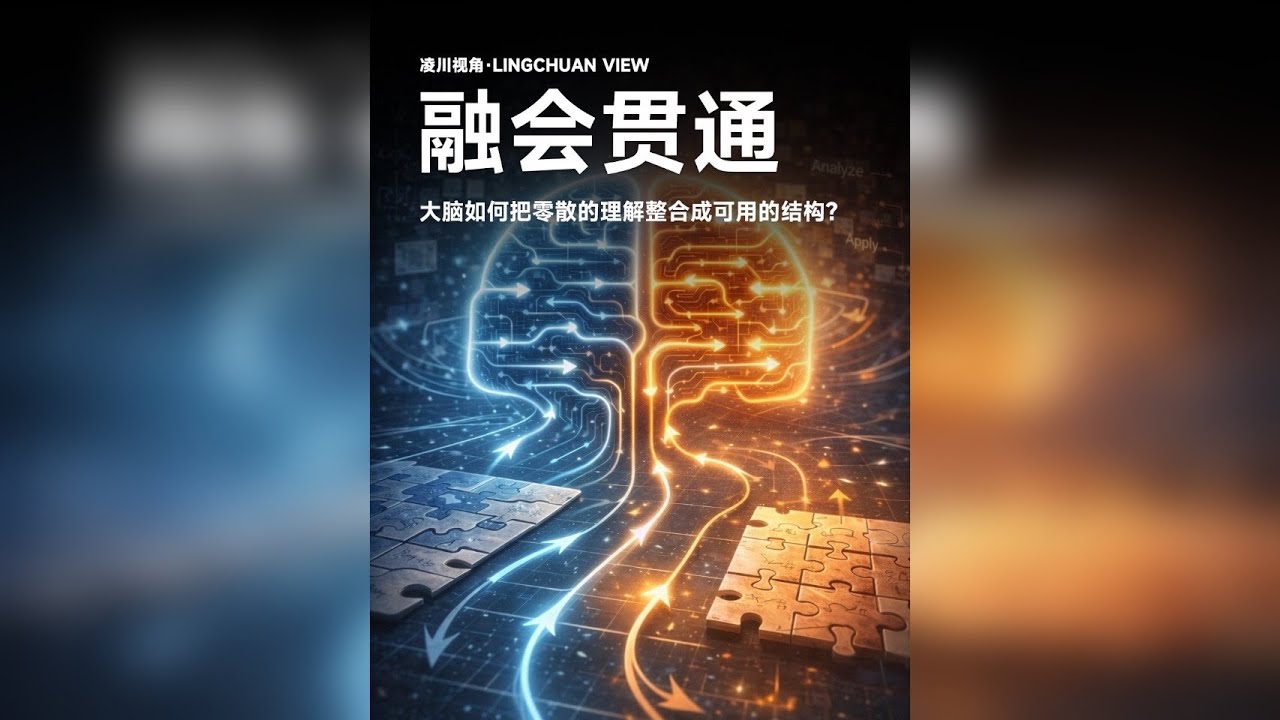 融会贯通：大脑如何把零散的理解整合成可用的结构？