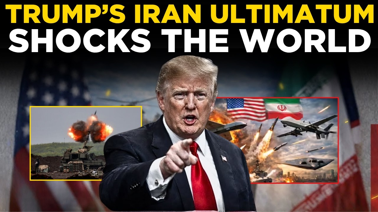 US-IRAN WAR LIVE | Breaking Trump Issues Final Warning To Iran World On Edge | Breaking News LIVE