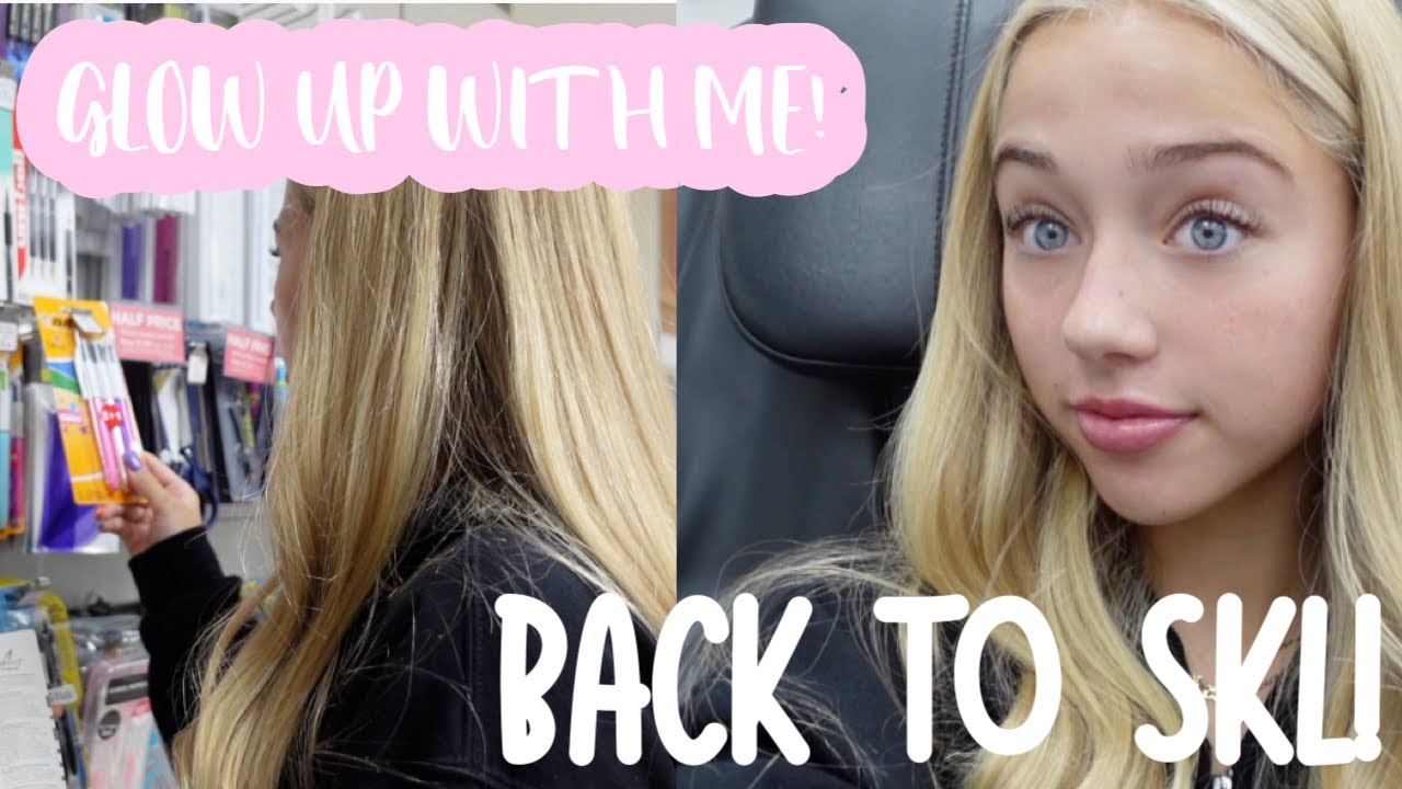 GLOW UP / GET PREPPED FOR SCHOOL WITH ME! 🤓