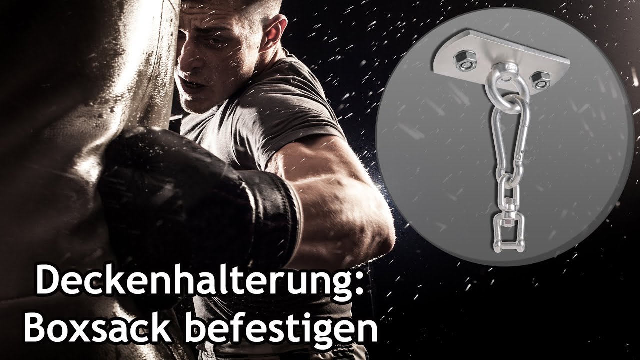 Deckenhalterung zur Befestigung von Boxsack, Yogatuch & Sling Trainer | Amazon ☀️ Pina