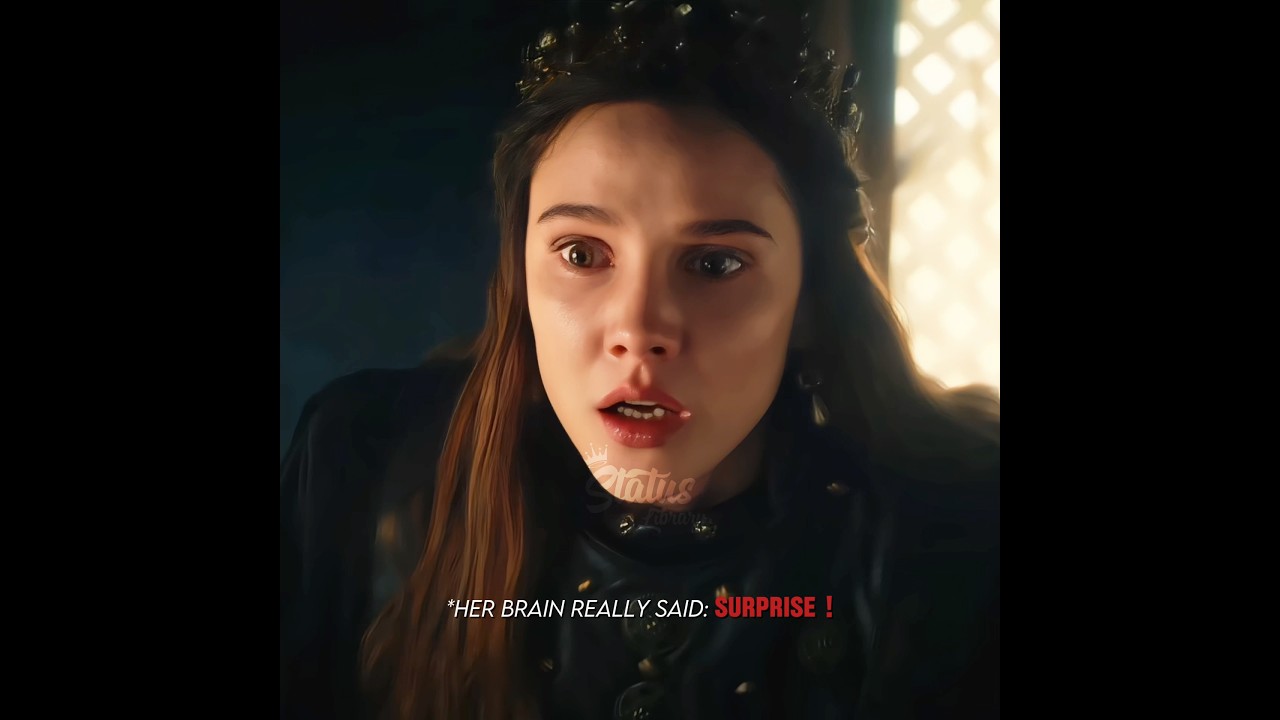 She wasn’t ready for that nightmare😂|| #asporca #orhanbey #alinaboz #kurulusorhan #aspoca #malhun