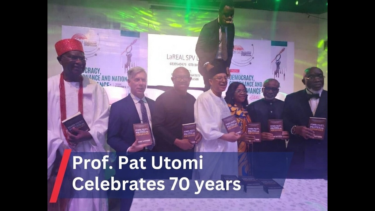 Prof. Pat Utomi Celebrates 70th Birthday: Obi, Obi Of Onitsha, Sen. Abaribe, Tambuwal, All Attended