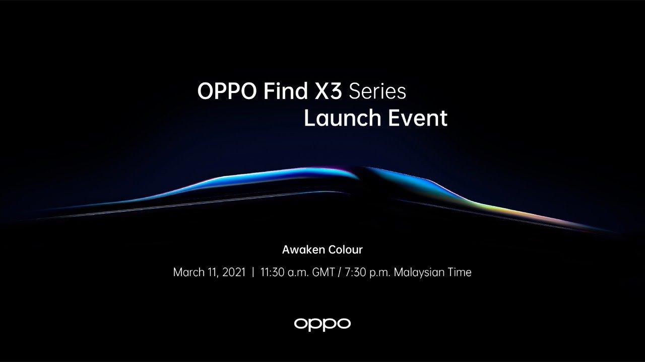 OPPO Find X3 Series | Global Launch Event