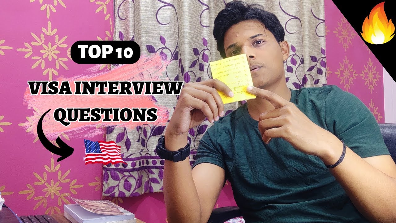 Top 10 USA Visa Interview Questions 🤩 Most Asked Questions for F1 Visa 👍 Tips & Strategy