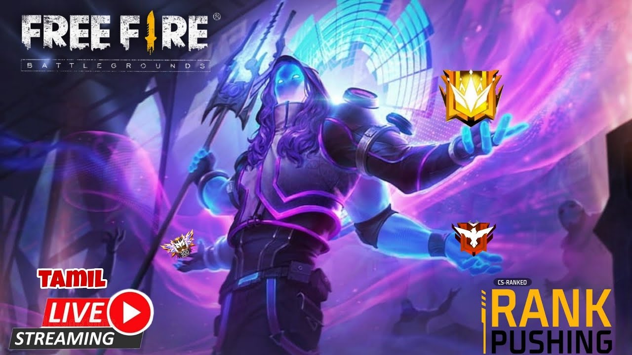 🔥 FREE FIRE LIVE 🔥 Tamil Ranked Push | Custom Room | Hari FF Gamer
