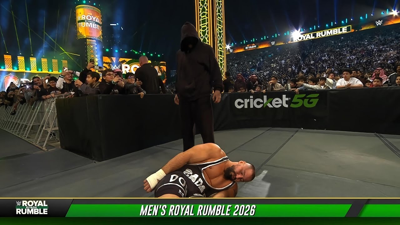 TRIPLE H UNMASKS LOGAN PAUL! MYSTERY ATTACKER EXPOSED AT ROYAL RUMBLE 