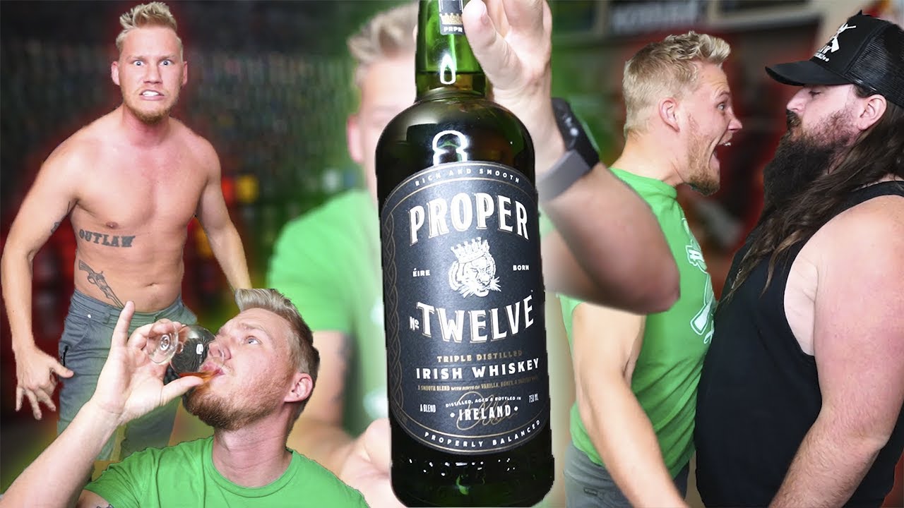 TRYING Conor McGregor's PROPER 12 Irish Whiskey!!