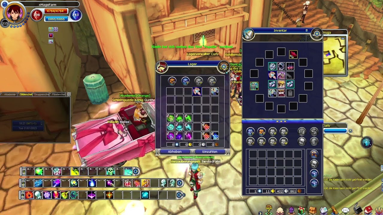 Fiesta Online: Ich ÖFFNE 89 SCHLEIMKAISER Kisten - Wie viel Gem bringt das? ENDLICH 110 Def Armband?