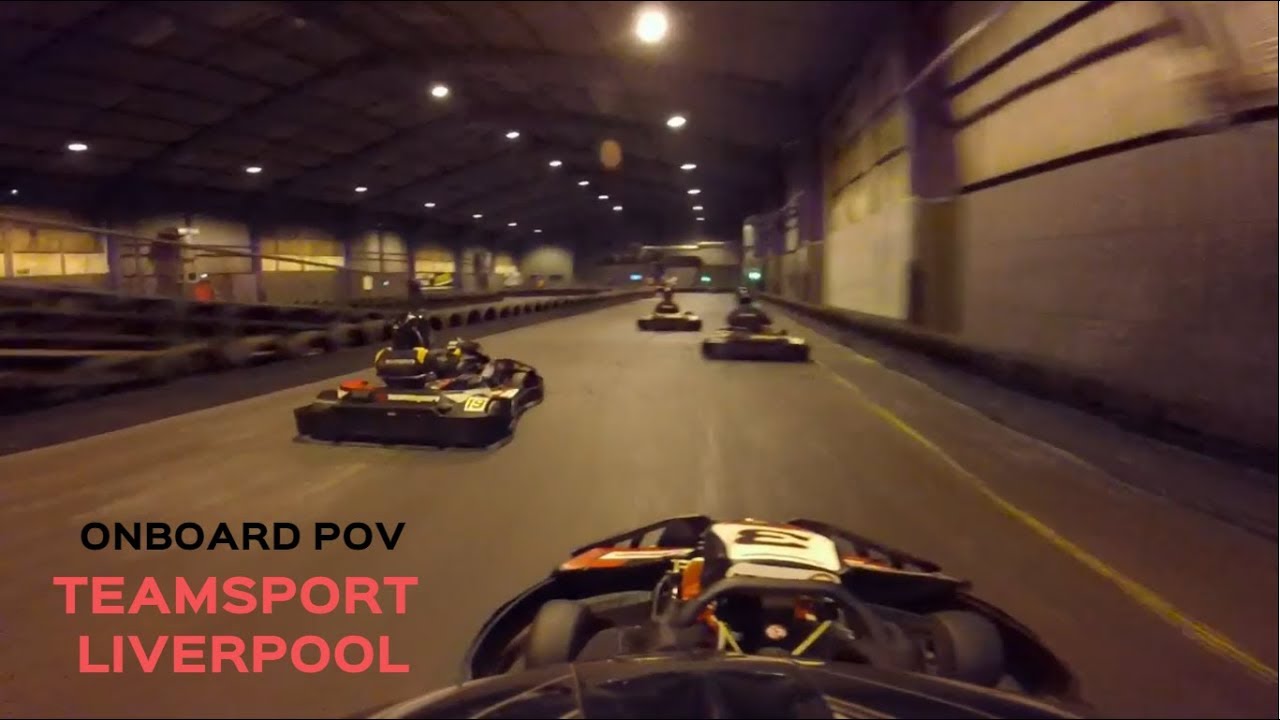 Onboard POV at Teamsport Liverpool - Session One - 20th January 2018 60FPS