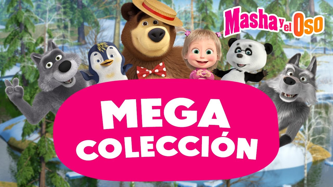Masha y el Oso 🌺 MEGA colección 🌺🙄 Gran lección 🎬 Masha and the Bear in Spanish