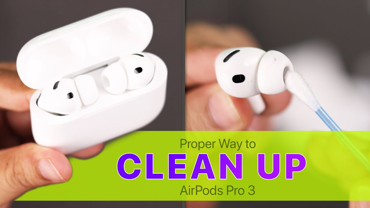 Лучший способ почистить AirPods Pro 3! [Безопасно]