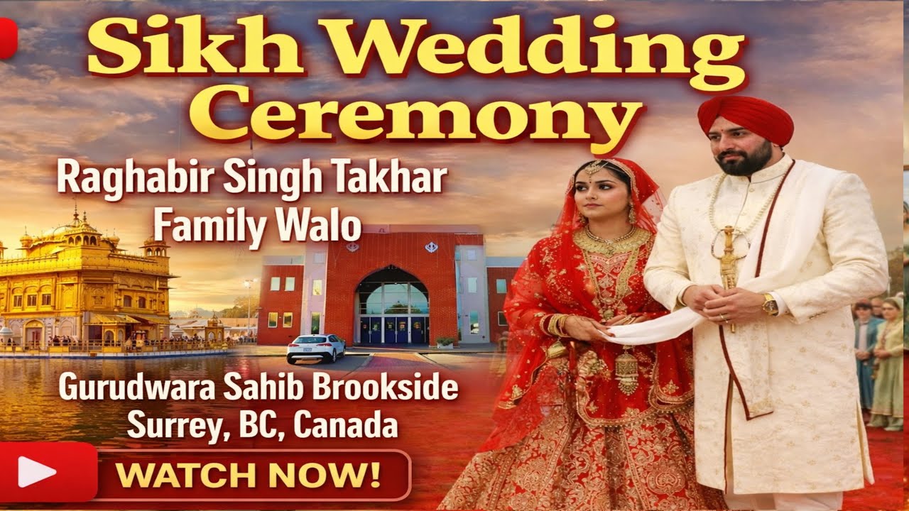 GSsurrey Gurudwara Sahib Surrey BC Canada  is live #weddings