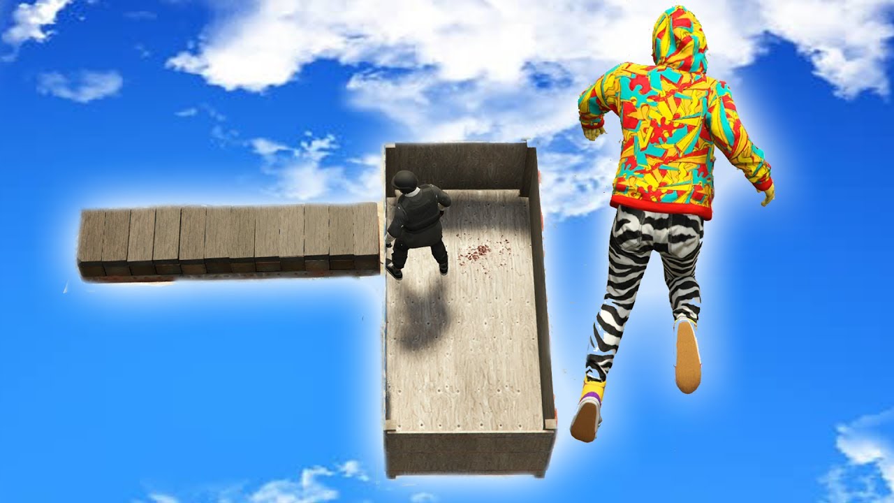 PARKOUR EXTREMO! EL AGUJERO DE LA MUERTE!! - GTA V ONLINE