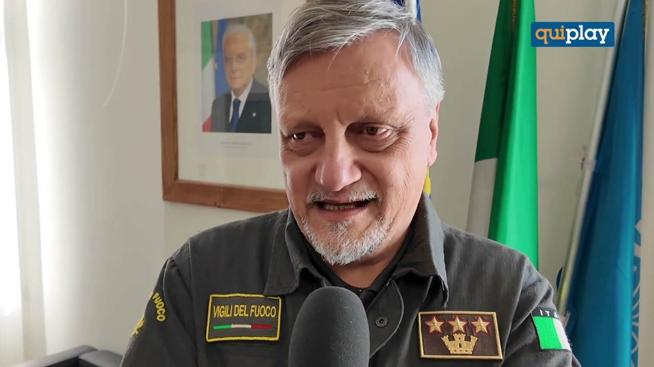 Cosenza, il nuovo comandante dei Vigili del fuoco: ‘fare sinergia con istituzioni e cittadini”