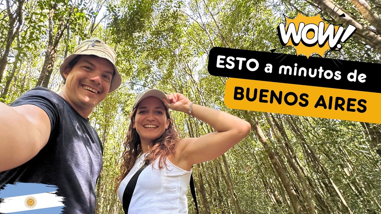 😮 Increíble el PARQUE NACIONAL CIERVO DE LOS PANTANOS 🌳🦌, en CAMPANA, Buenos Aires, Argentina