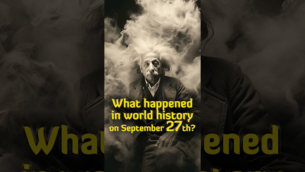 1 minute history. September 27th. What happened.  #shorts