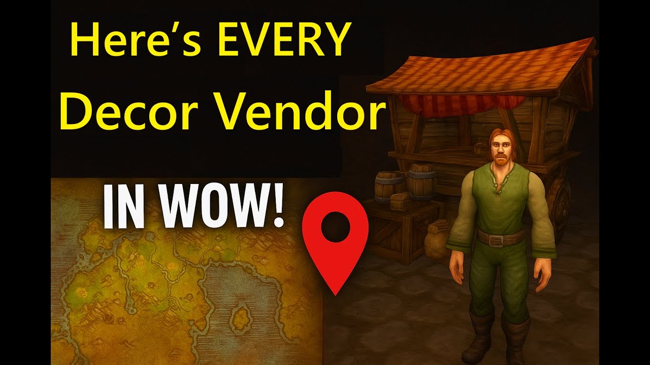 How to Locate Every Housing Decor Vendor in WoW  | Essential Addon Guide