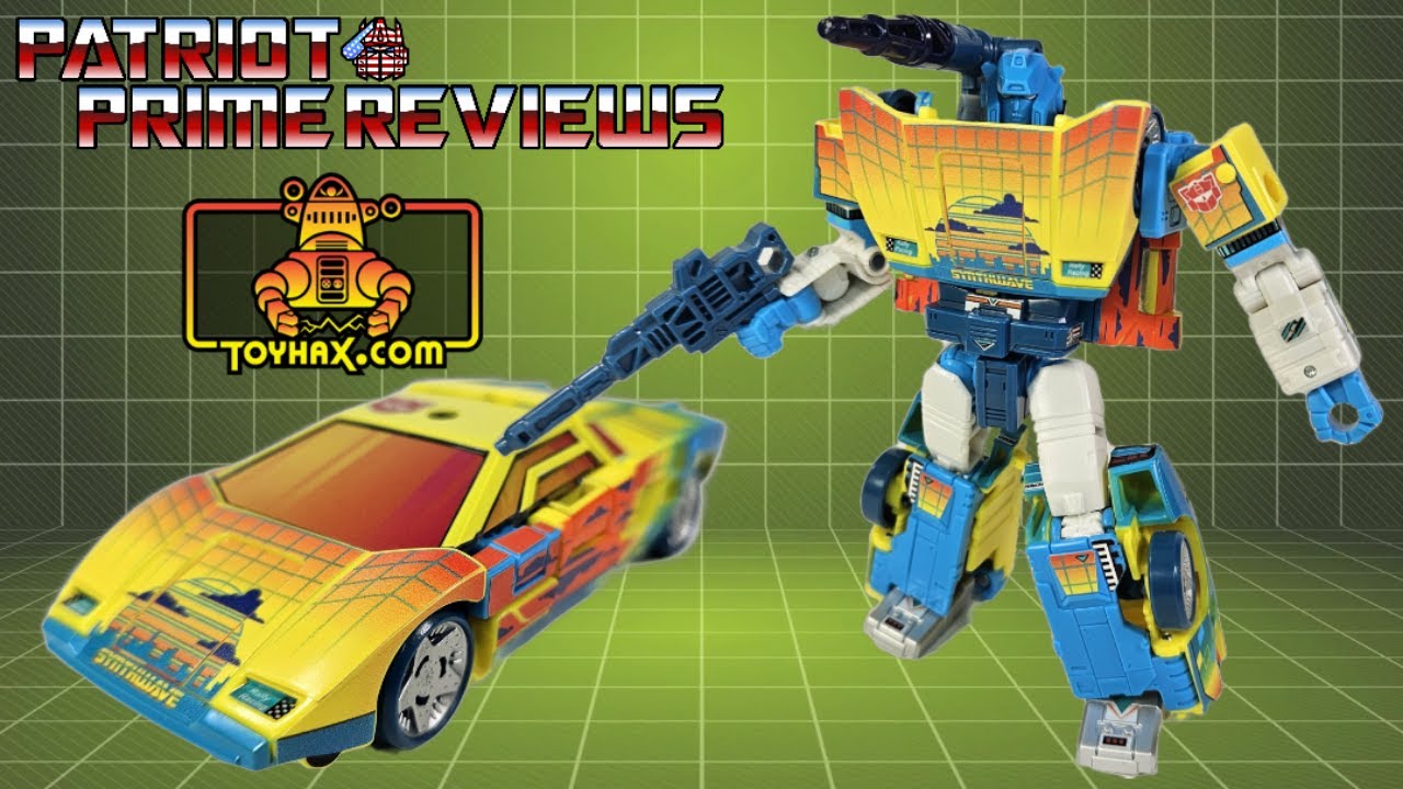 Toyhax Decal Set For Transformers Legacy Evolution Synthwave (G2 Sideswipe)