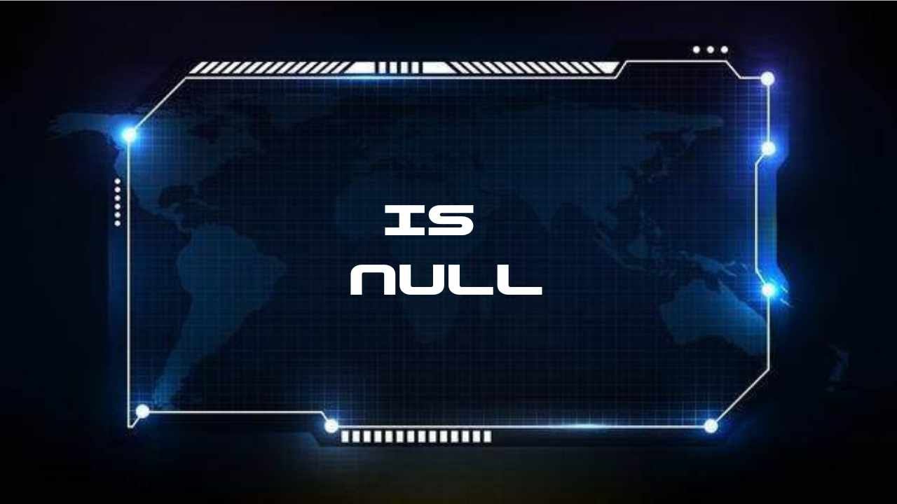 IS NULL