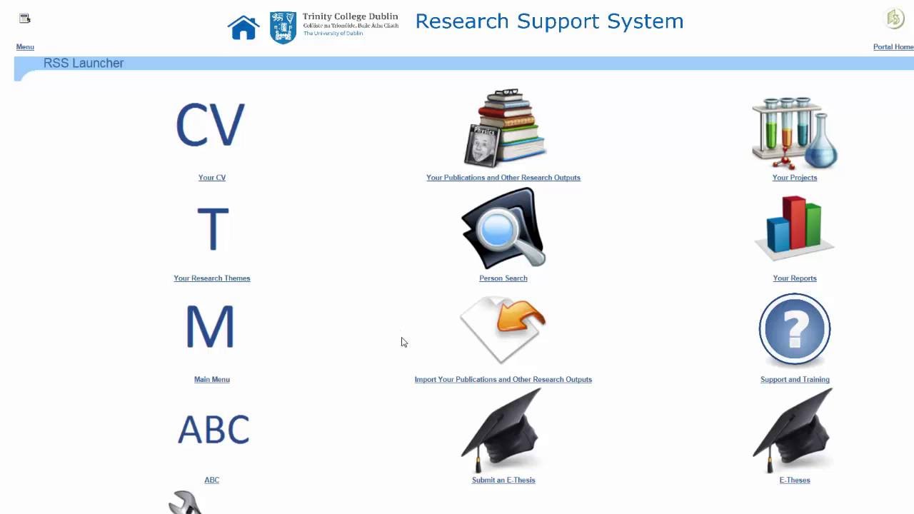 TCD RSS - Submit an E-Thesis