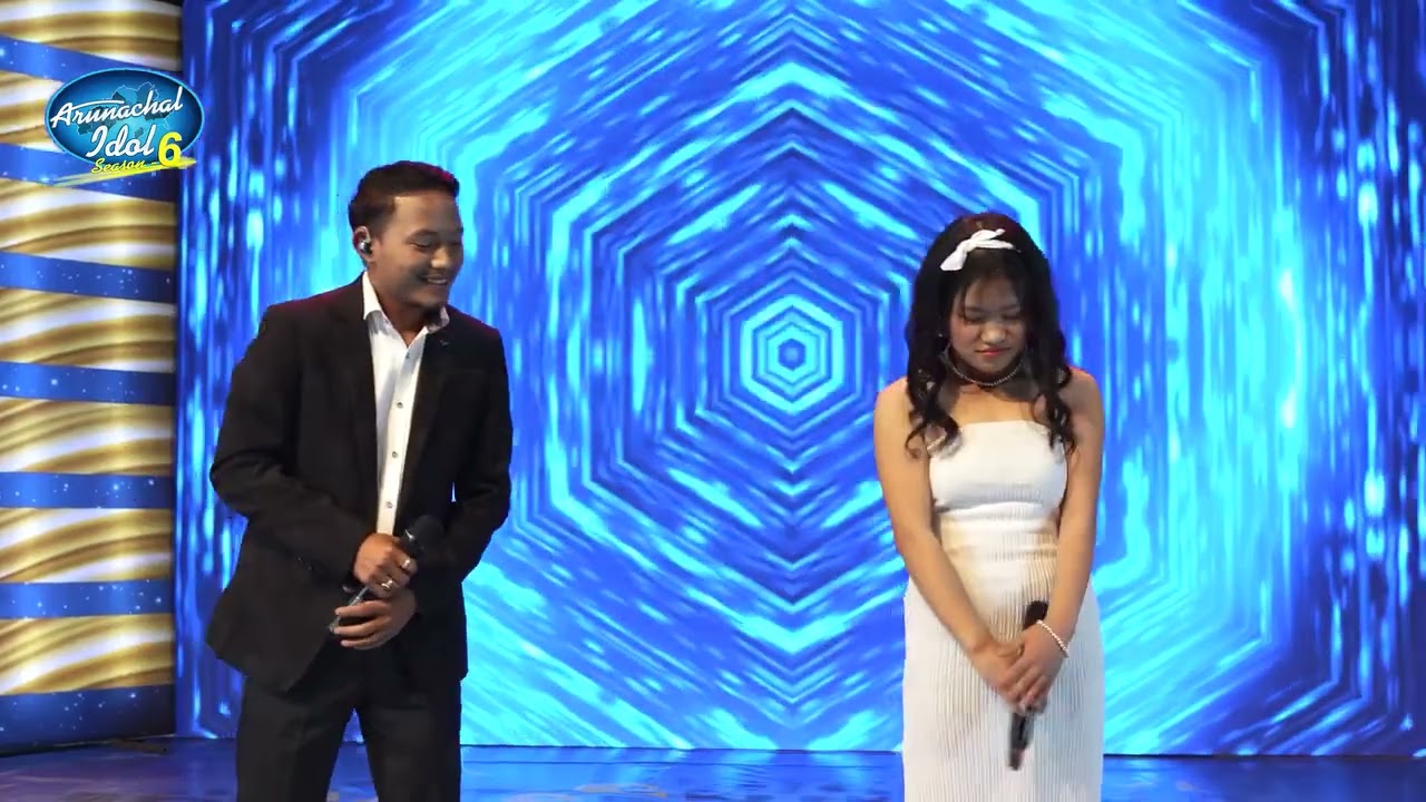 Duet Round Arunachal idol season 6 Nokpang joham and Amina patum