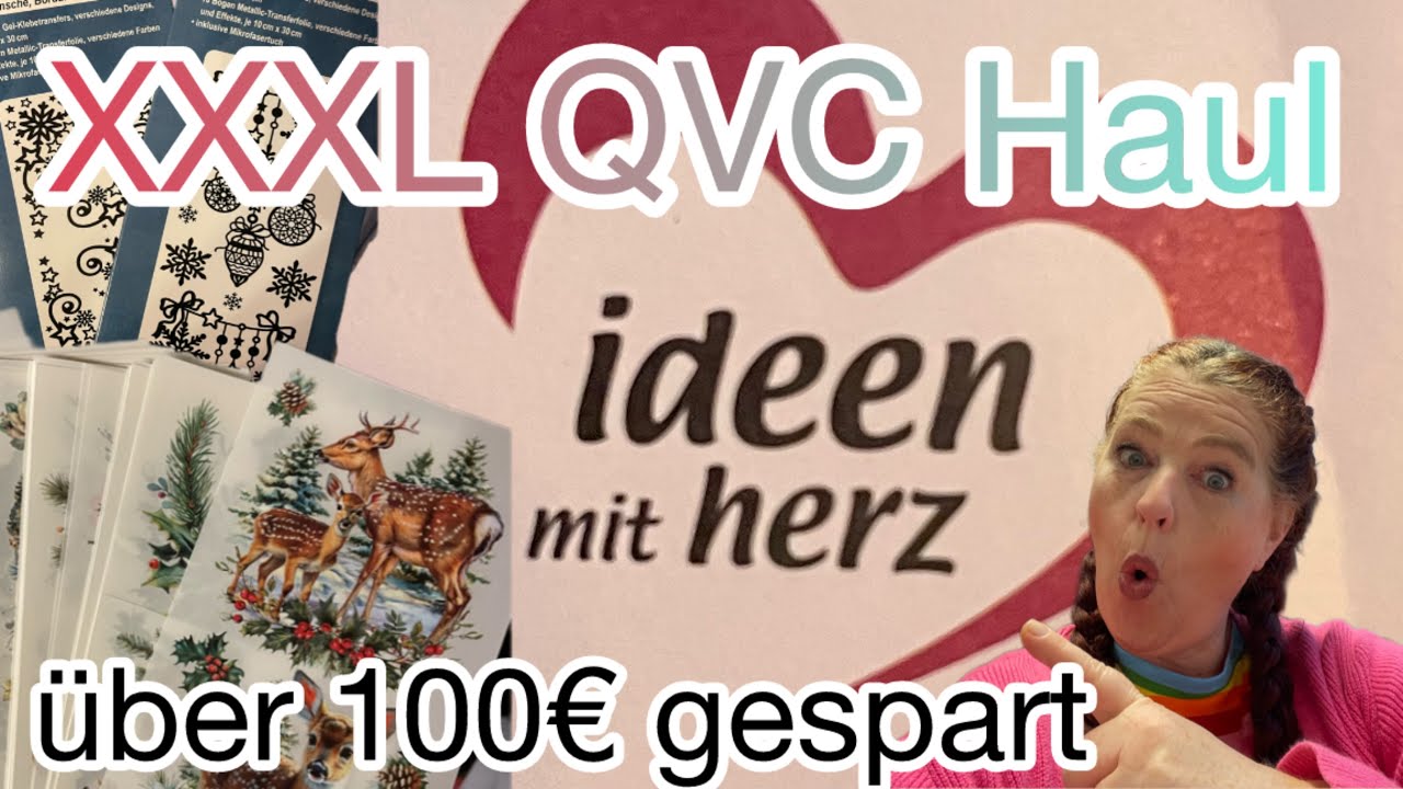 QVC Outlet Haul ❤️ Ideen mit Herz ❤️ Mega Schnäppchen 😳 5 € je Set ❤️ WOW 😘 anschauen