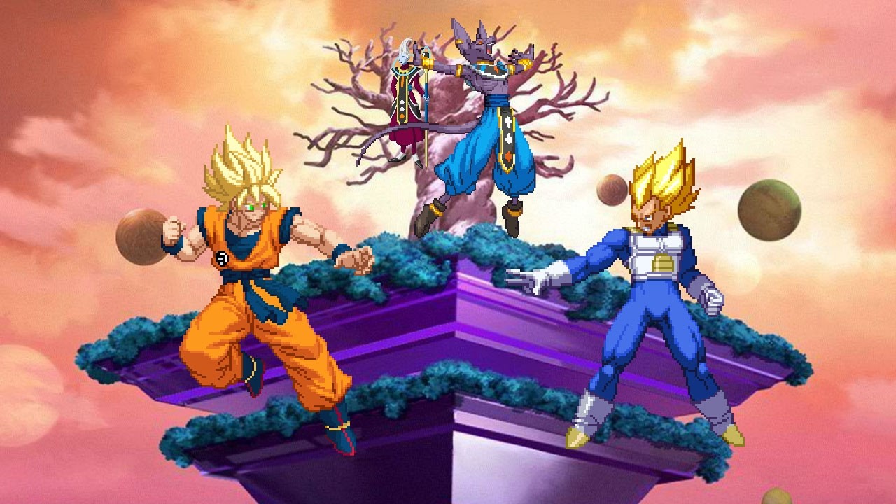 《Dargon ball film》01：Goku VS Vegeta VS Beerus!