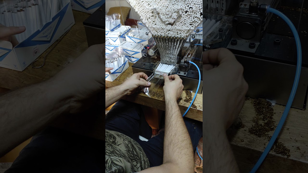 Sigara poşetleme ( paketleme) makinası- 5 saatte yapılan işi 1 saate düşürerek hız kazanırsınız.