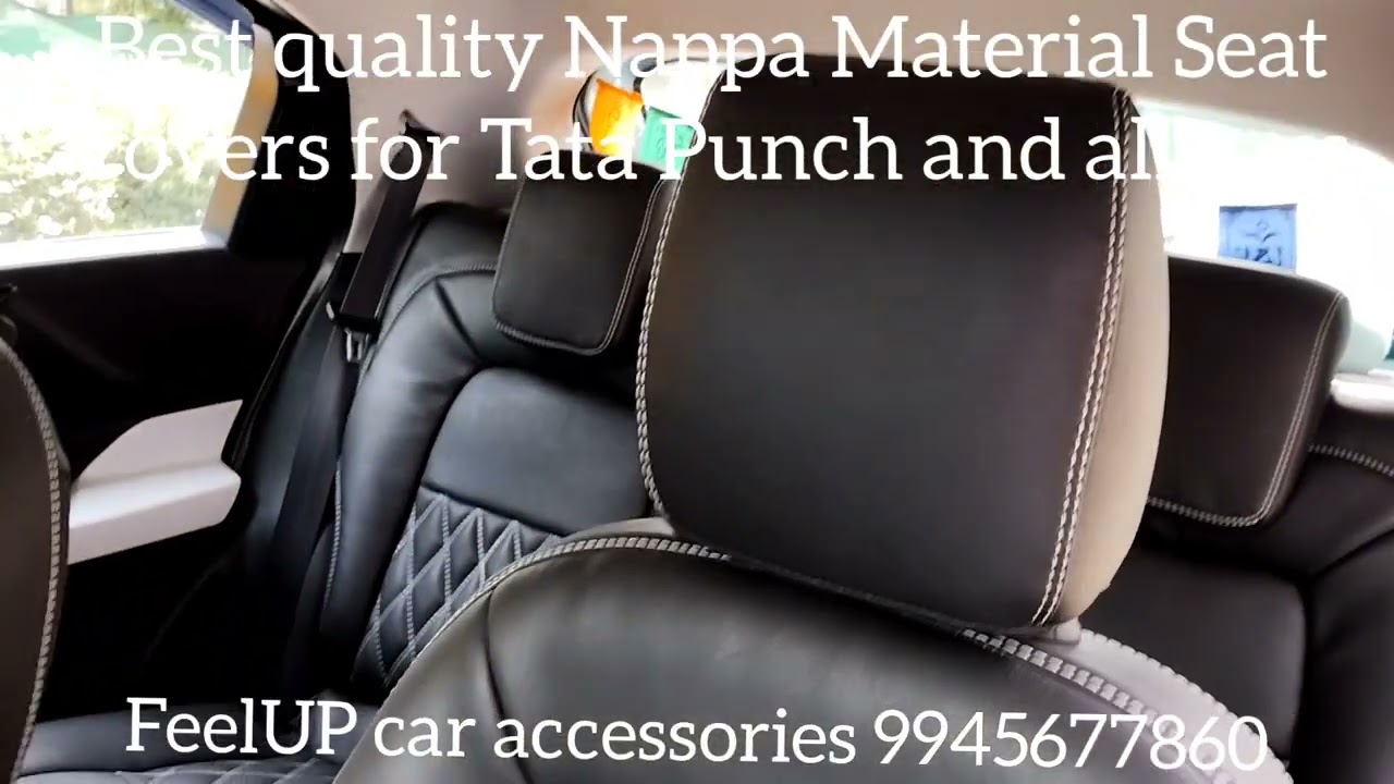 Best seat covers for Tata & other cars |  Tata Punch seat covers | FeelUP car accessories 9945677860