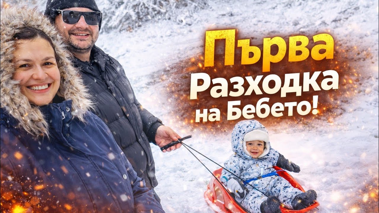 Снежна разходка: усмивки, шейна и една пухкава изненада