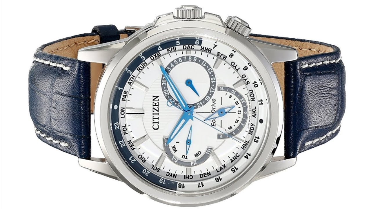 Citizen Men's Calendrier BU2020-02A Stainless Steel Watch