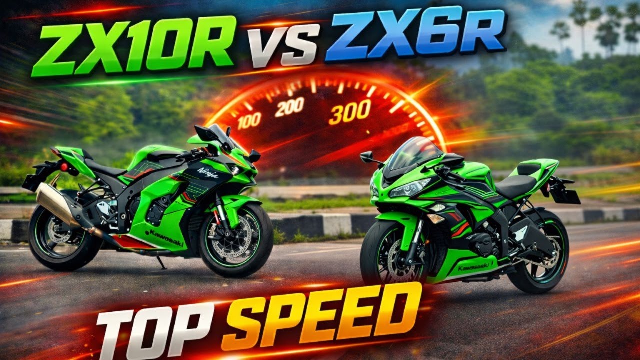 ZX10R vs ZX6R Top Speed Run 🚀  Unexpected Pulls, Insane Exhaust Notes,Morning Madness
