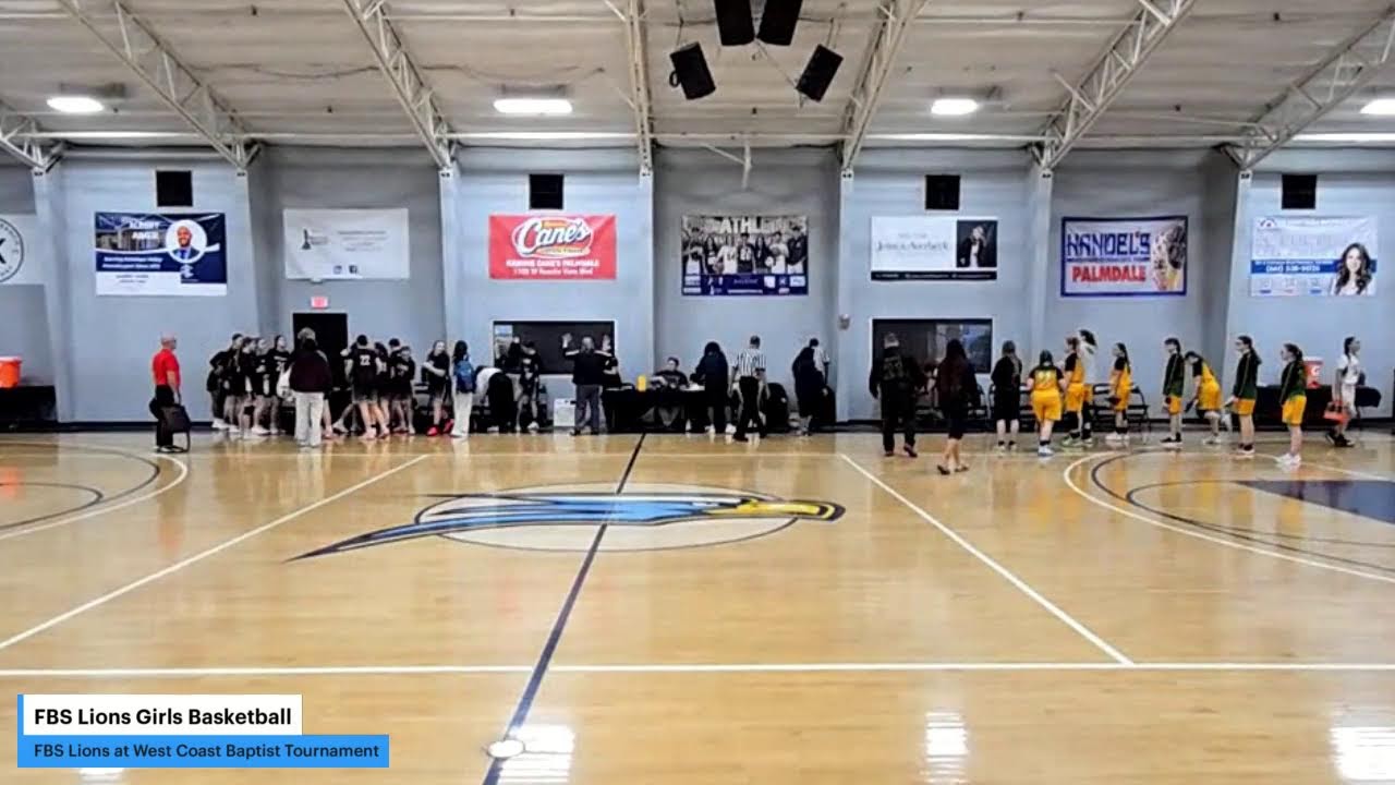 FB Girls Lions vs Lancaster Baptist from California