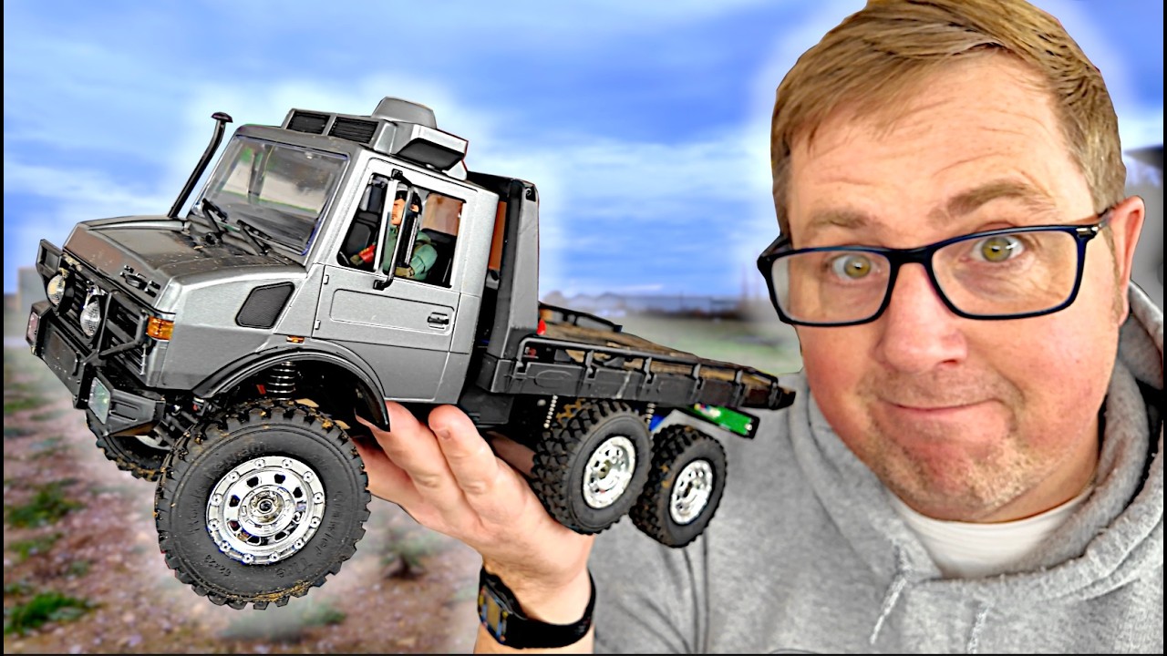Testing a NEW 6x6 RC Tow Truck