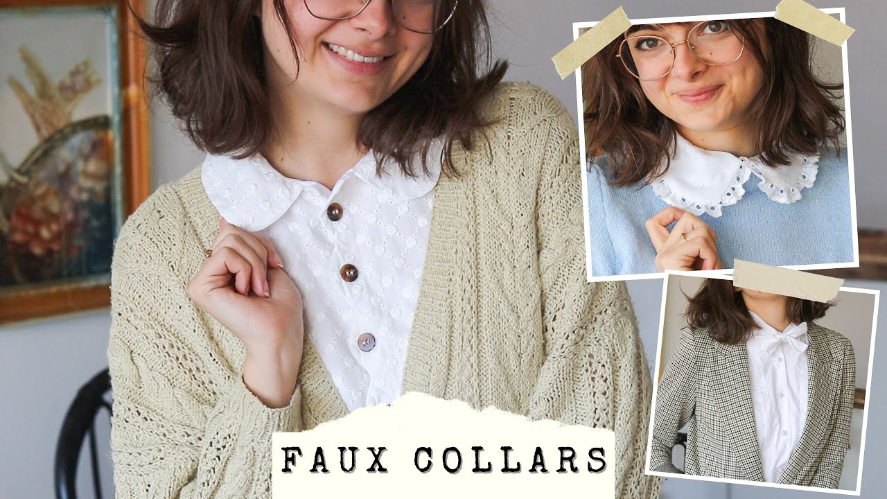 It's Sweater Weather! 🧶 Let's Sew Fake Collars