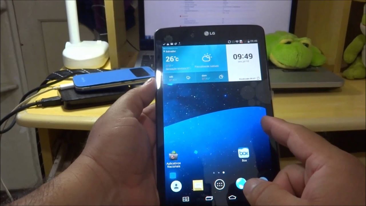 UNBOXING TABLET LG G PAD V490