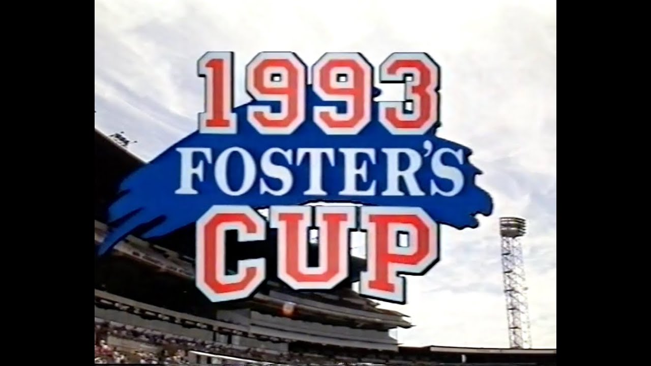 1993 Geelong v Fitzroy - Foster's Cup.