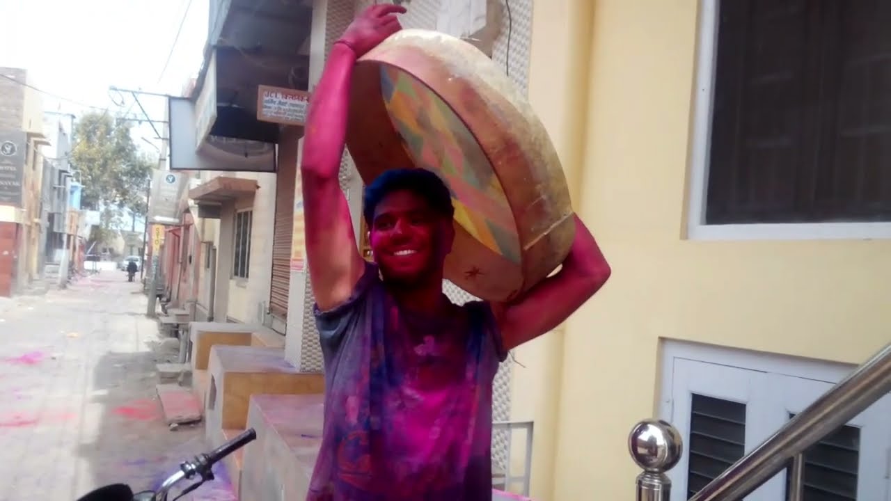 Me and my friends Holi 2016