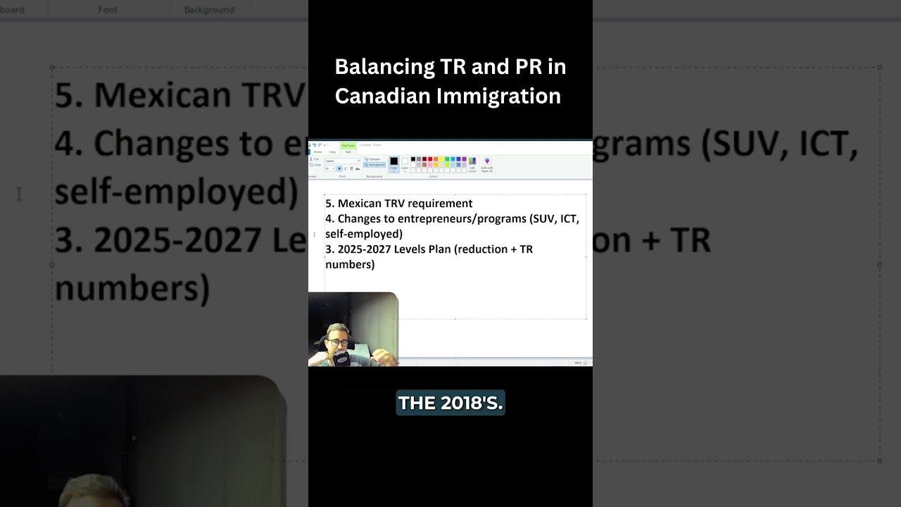 Balancing TR and PR in Canadian Immigration | The Visto Show