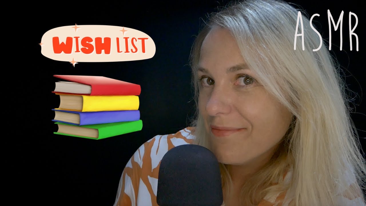ASMR FR  📚 Ma Wish List spéciale Livres