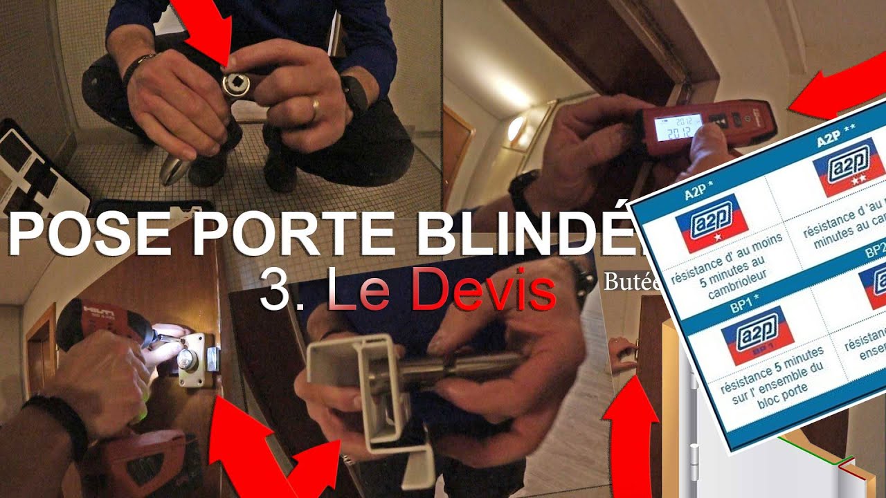 3. Le BLINDAGE PIVOTANT de la Porte Blindée !