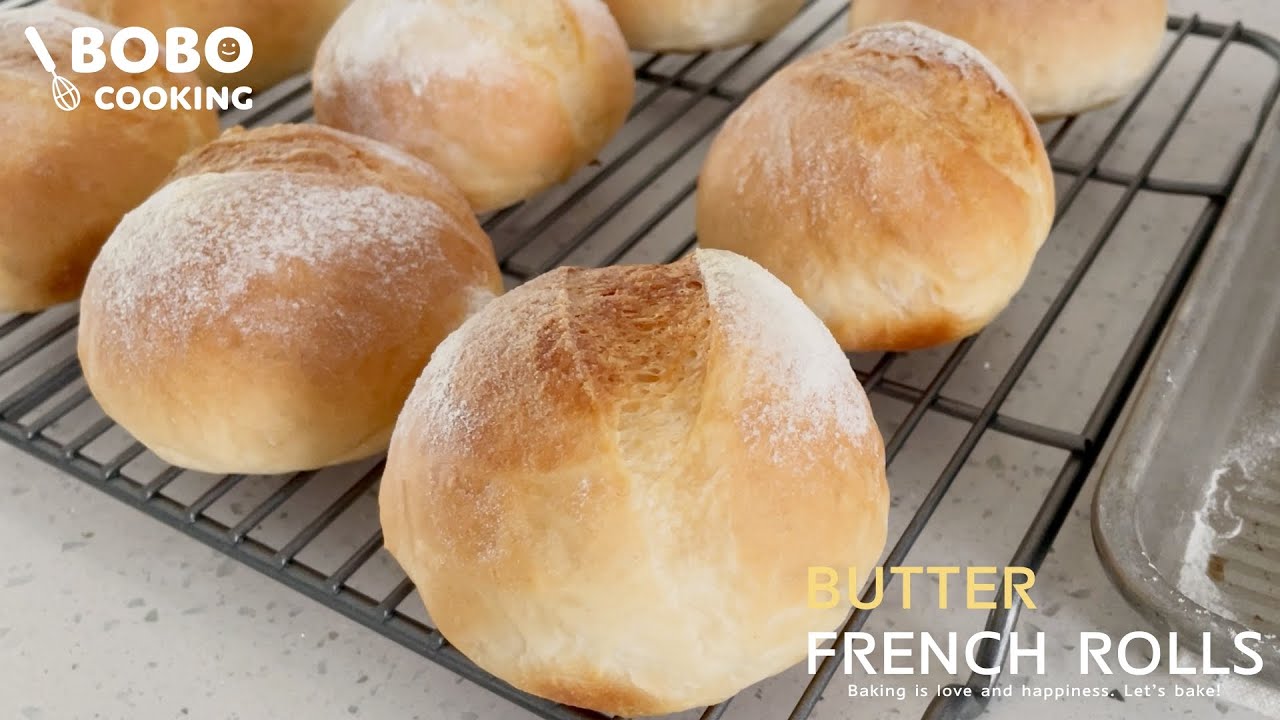 How to make Crusty Butter French Rolls | Simple Recipe