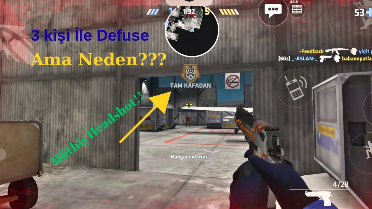 3 Kişi İle Defuse Oynamak!/Critical Ops