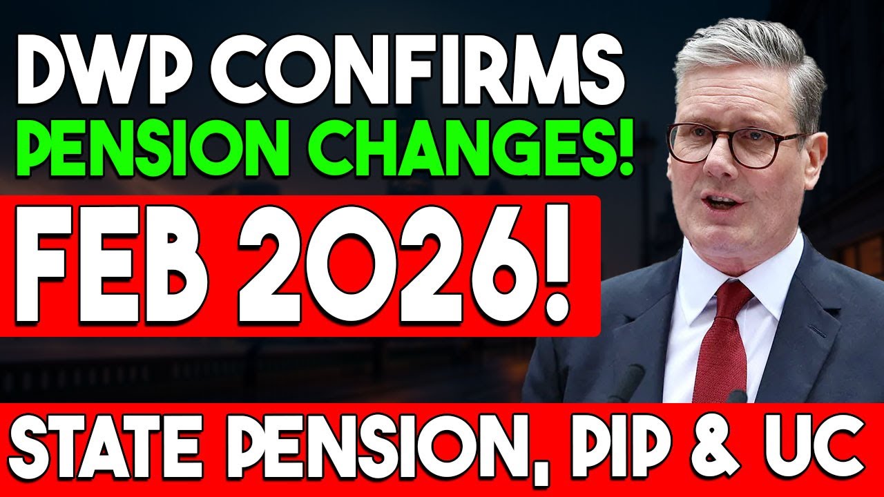 Изменения в пенсионной системе DWP в феврале 2026 года - PIP, UC, государственная пенсия | Вас эт...