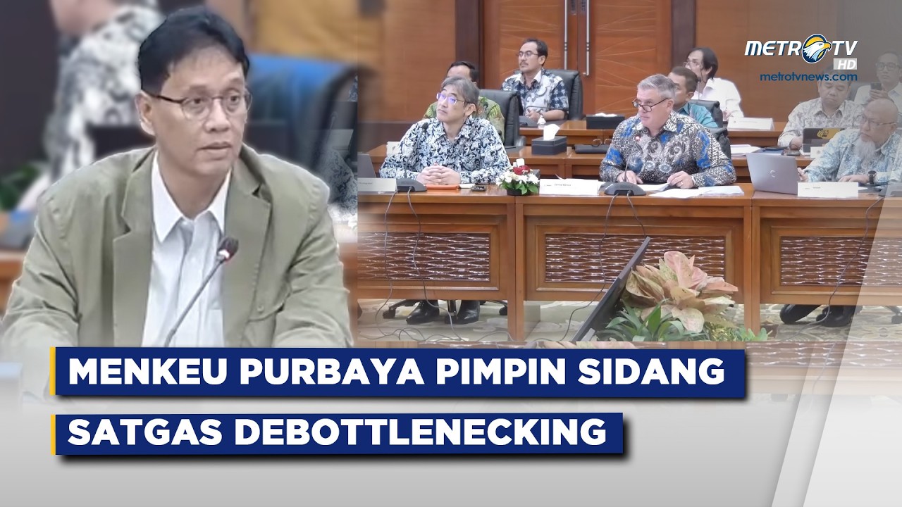 BREAKING NEWS - KEMENKEU GELAR SIDANG DEBOTTLENECKING MEMBAHAS INVESTASI LNG BLOK MASELA