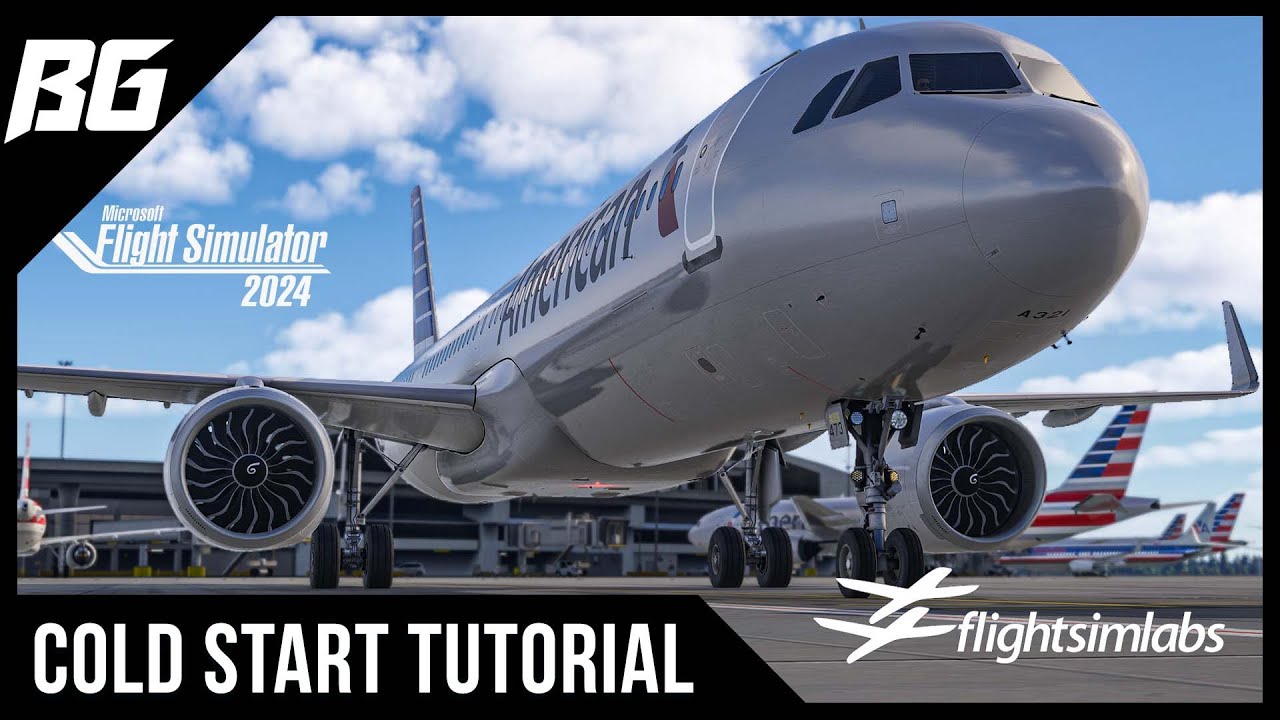 Учебное пособие FSLabs A321 Neo Start Up with GSX | MSFS 2024