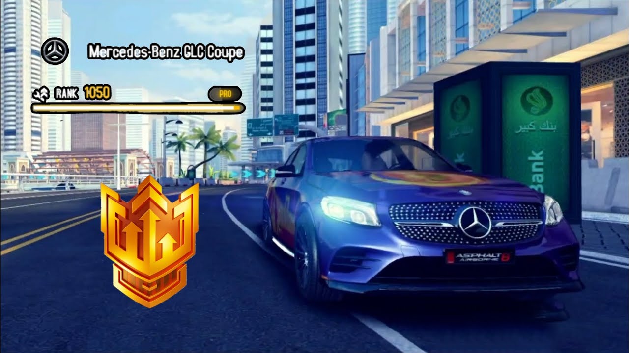 Asphalt 8 : The Coupe SUV Mercedes Benz GLC coupe, my review + MP